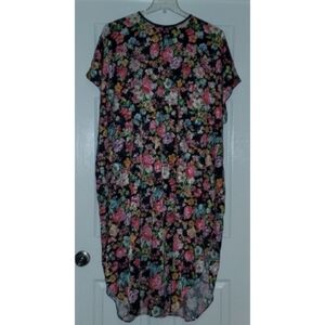 Retro 70's caftan sleep lounge duster one size fits most